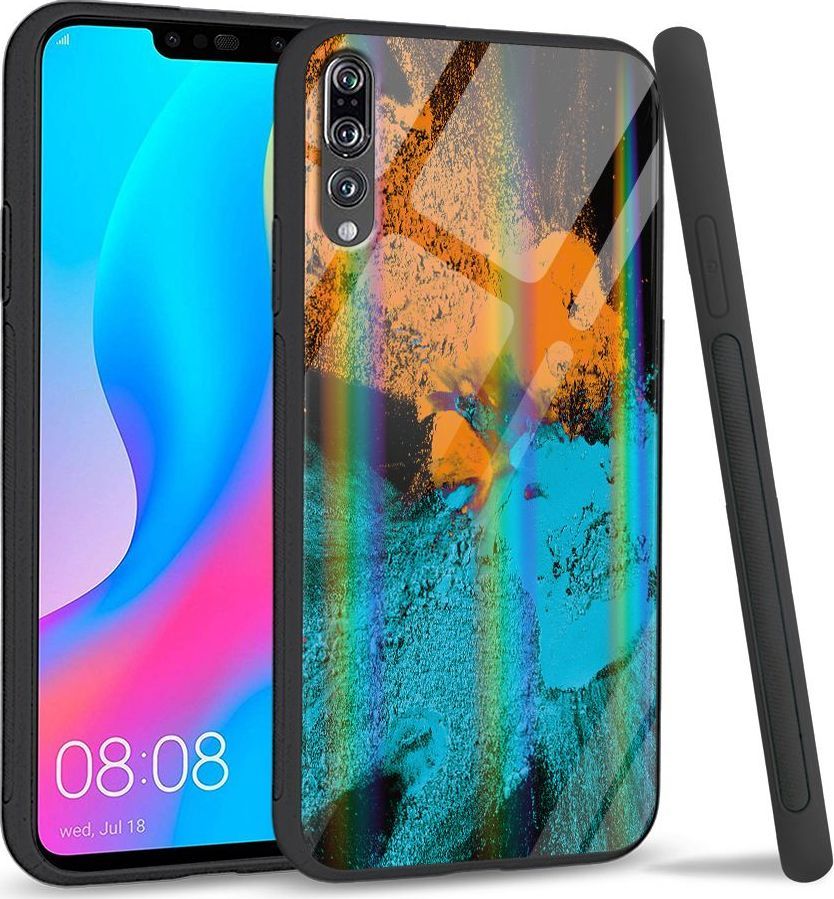 Mojworld Etui na Huawei P20 Pro - Rainbow Series - Color Mix 1