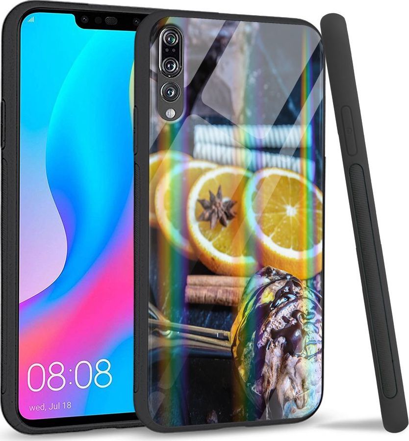 Mojworld Etui na Huawei P20 Pro - Rainbow Series - Choco lemon 1