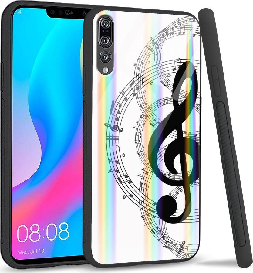 Mojworld Etui na Huawei P20 Pro - Rainbow Series - Symphony 1