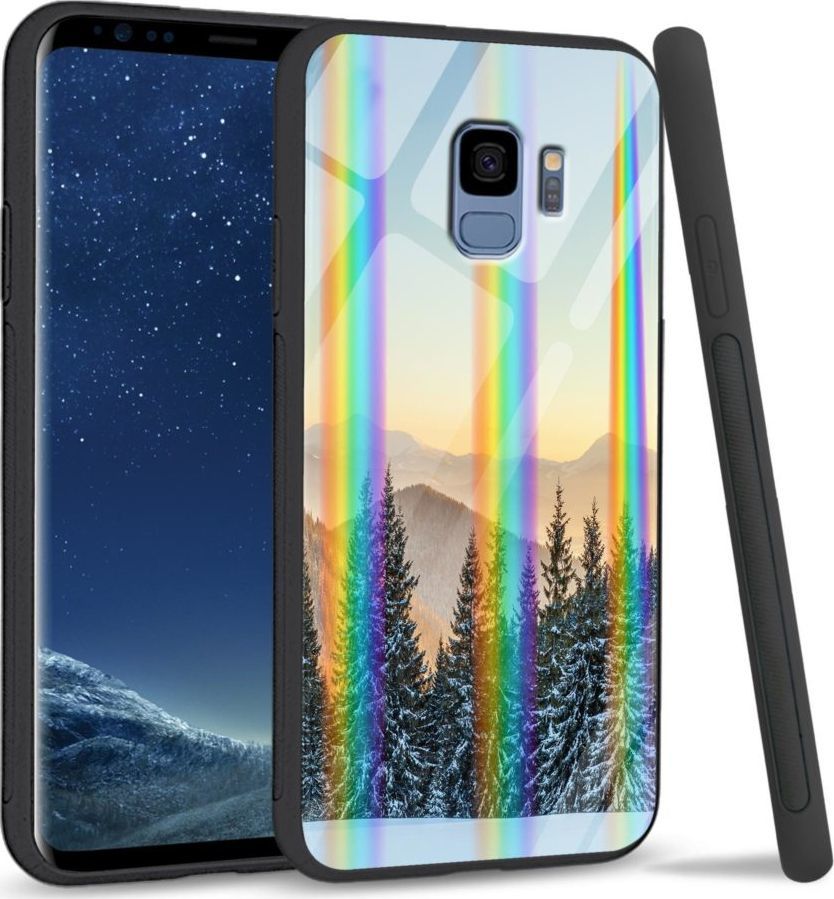 Mojworld Etui na Samsung S9 - Rainbow Series - Cool Winter 1