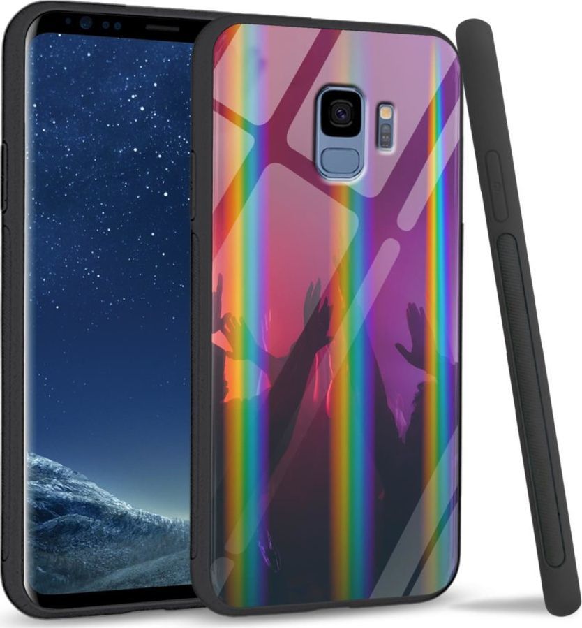 Mojworld Etui na Samsung S9 - Rainbow Series - Party Tonight 1
