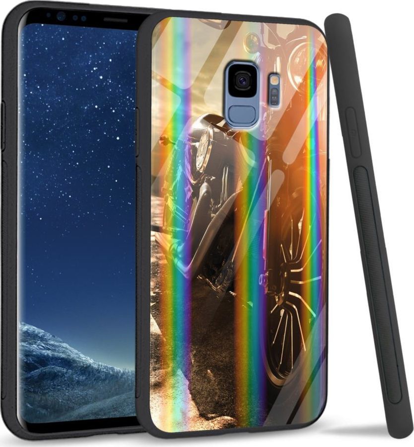 Mojworld Etui na Samsung S9 - Rainbow Series - Harley Davidson 1