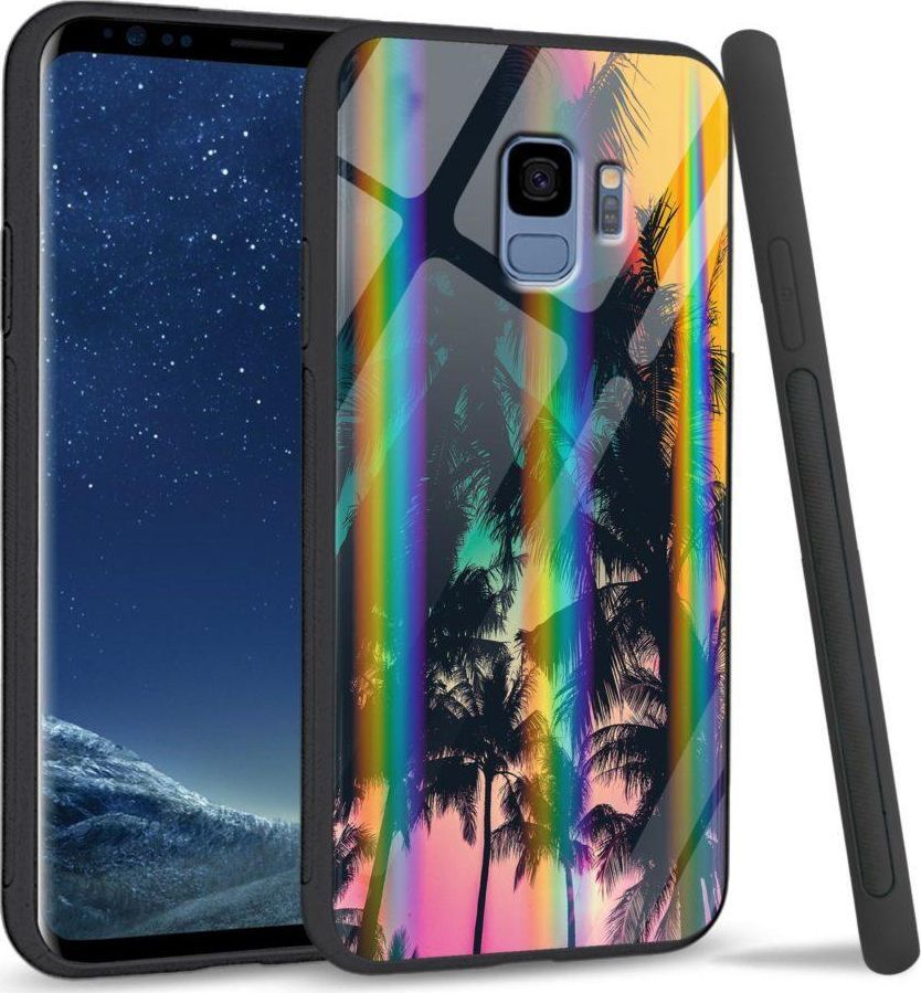 Mojworld Etui na Samsung S9 - Rainbow Series - Trance 1