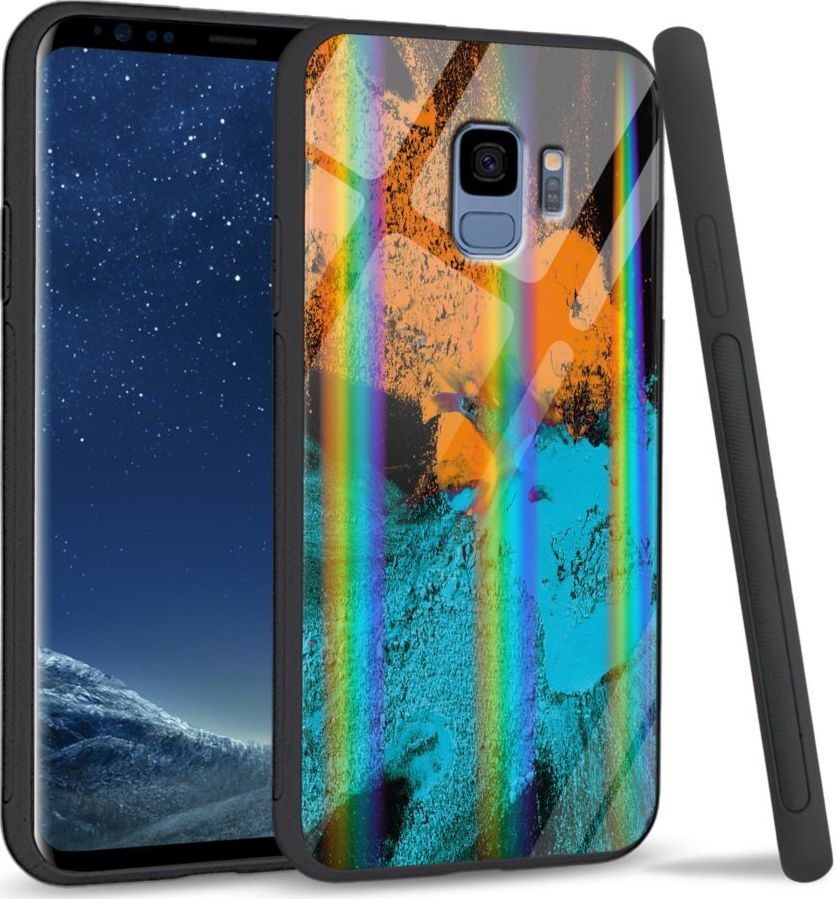 Mojworld Etui na Samsung S9 - Rainbow Series - Color Mix 1