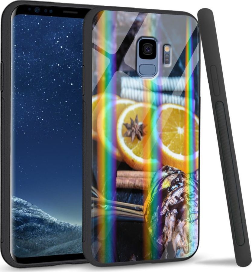 Mojworld Etui na Samsung S9 - Rainbow Series - Choco lemon 1