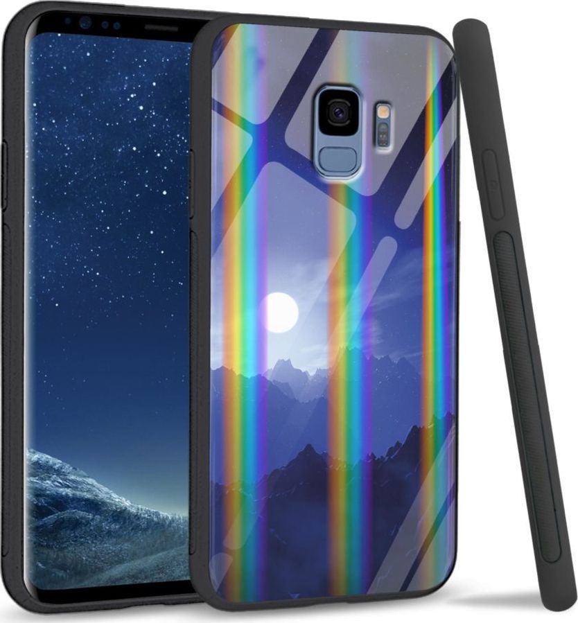 Mojworld Etui na Samsung S9 - Rainbow Series - Blue night 1