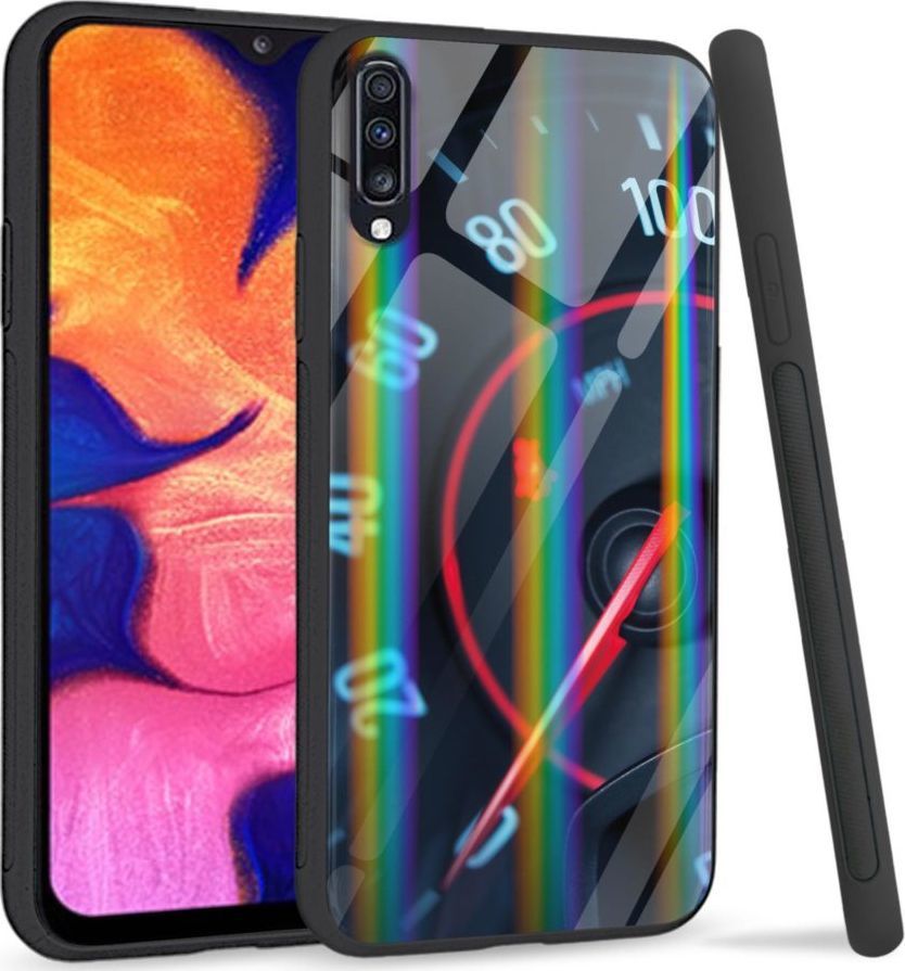 Mojworld Etui na Samsung A70 - Rainbow Series - Need for speed 1