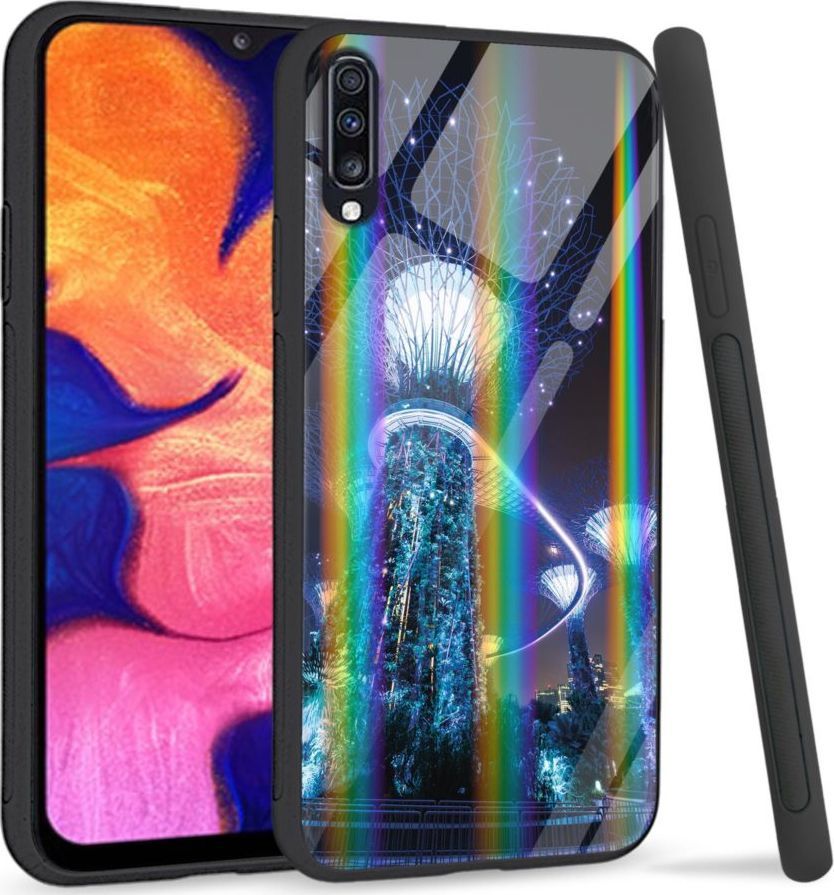 Mojworld Etui na Samsung A70 - Rainbow Series - Architectural Marvel 1
