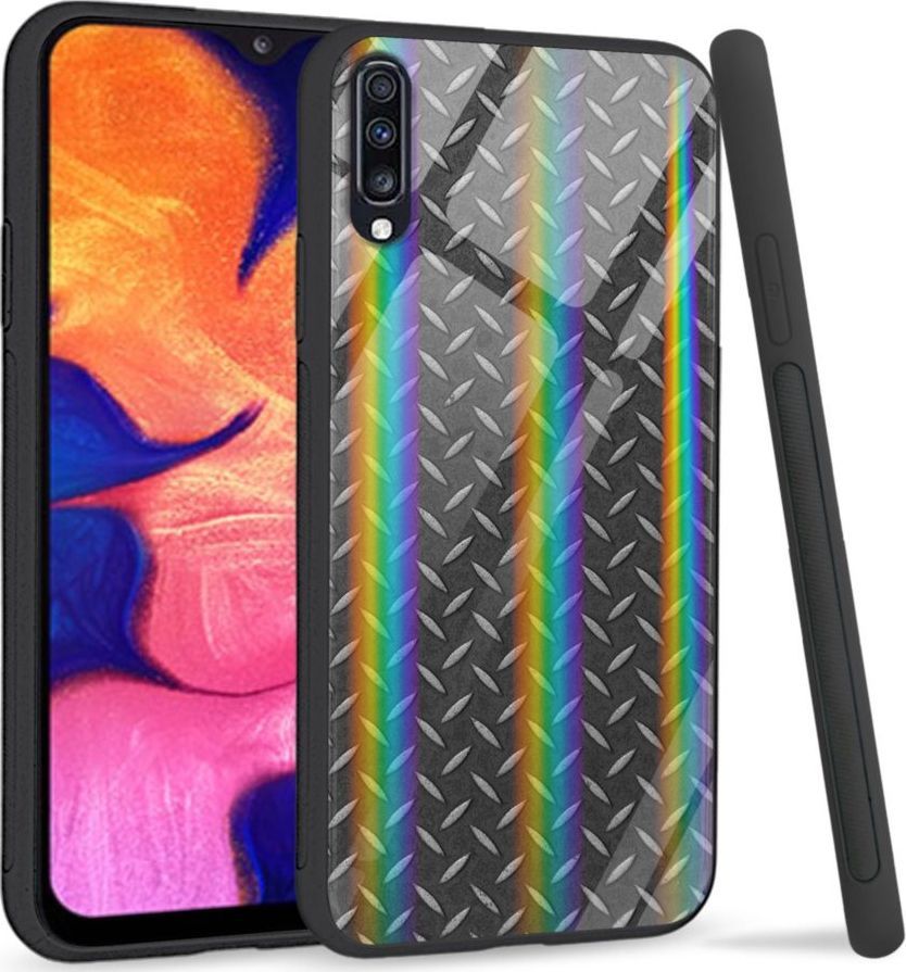 Mojworld Etui na Samsung A70 - Rainbow Series - Metal 1