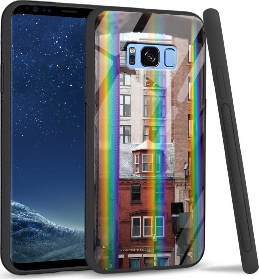 Mojworld Etui na Samsung S8 Plus - Rainbow Case - Alley 1