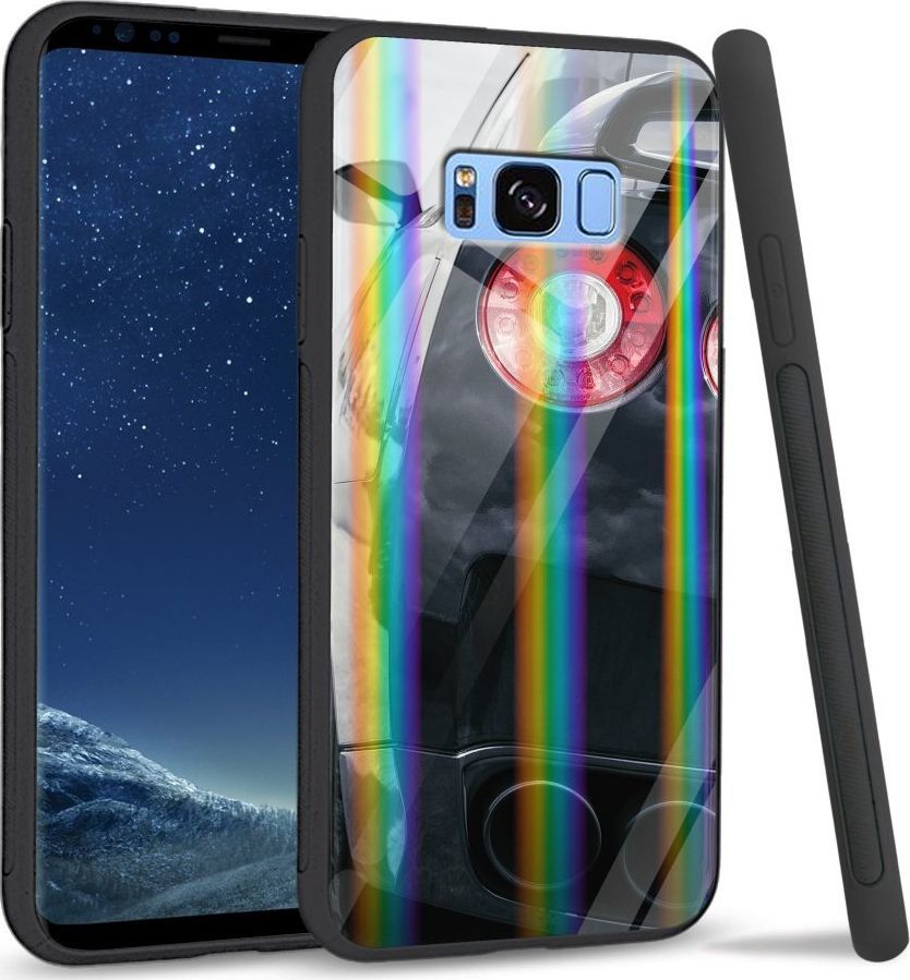 Mojworld Etui na Samsung S8 Plus - Rainbow Case - Tailights 1