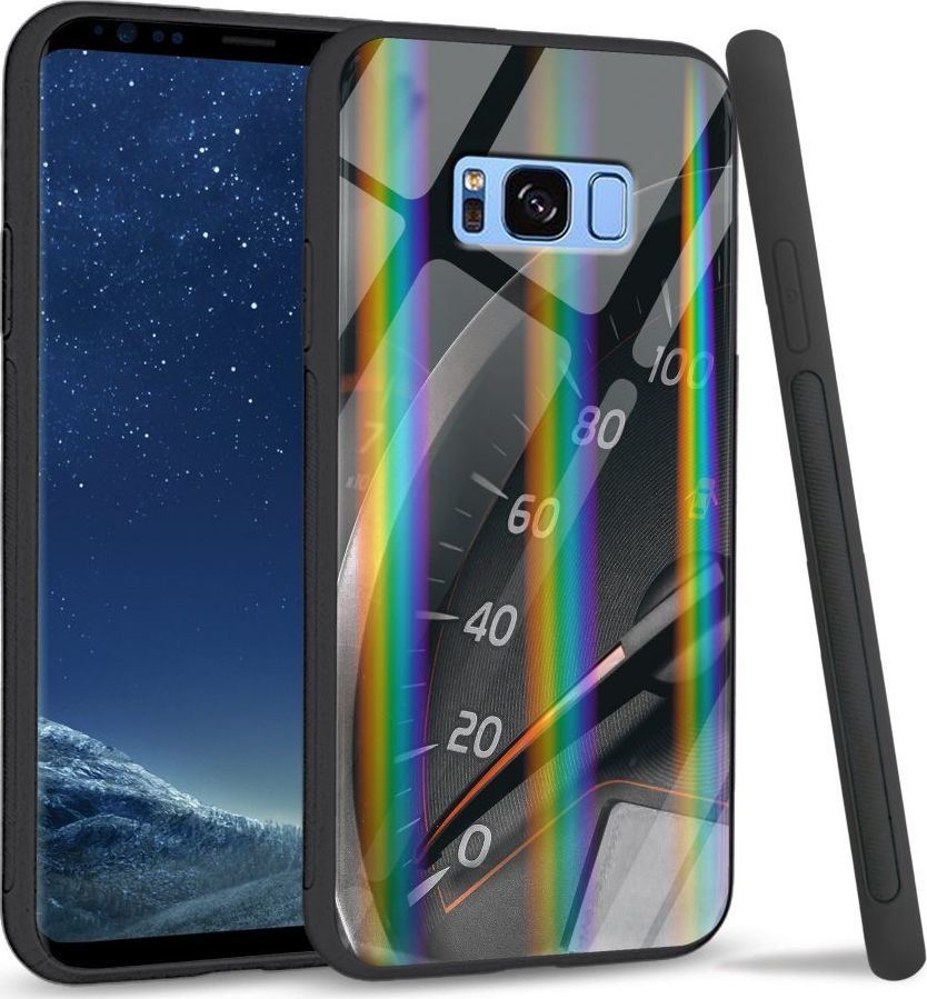 Mojworld Etui na Samsung S8 Plus - Rainbow Case - Speed Limit 1
