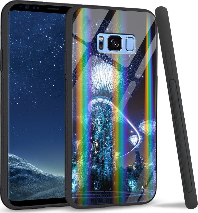 Mojworld Etui na Samsung S8 Plus - Rainbow Case - Architectural Marvel 1