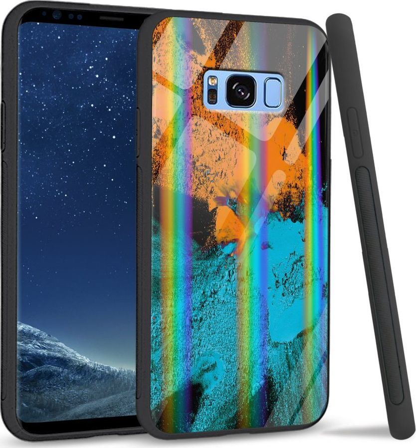 Mojworld Etui na Samsung S8 Plus - Rainbow Case - Color Mix 1