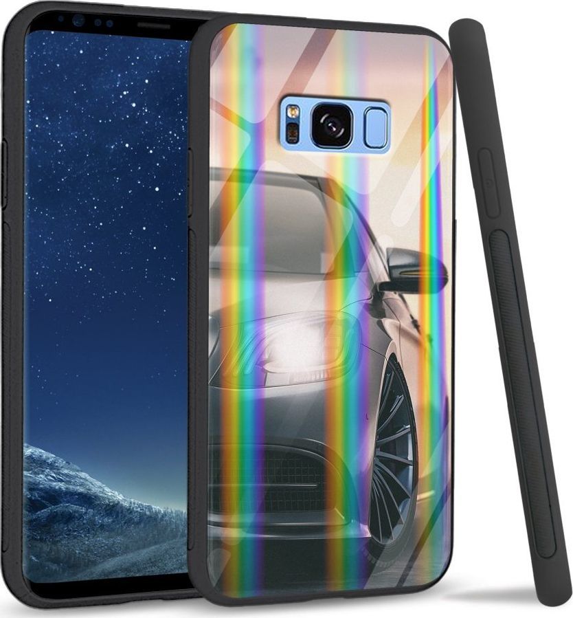 Mojworld Etui na Samsung S8 Plus - Rainbow Case - Stop me if you can 1