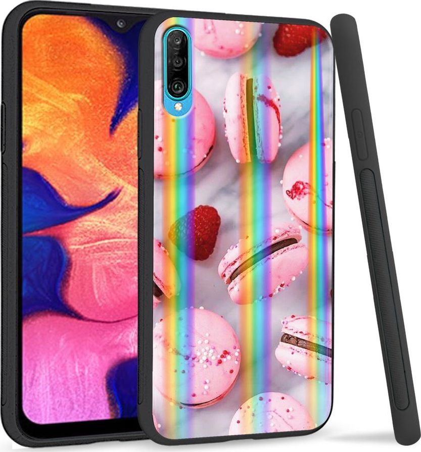 Mojworld Etui na telefon Samsung A50 Rainbow Ciastka 1
