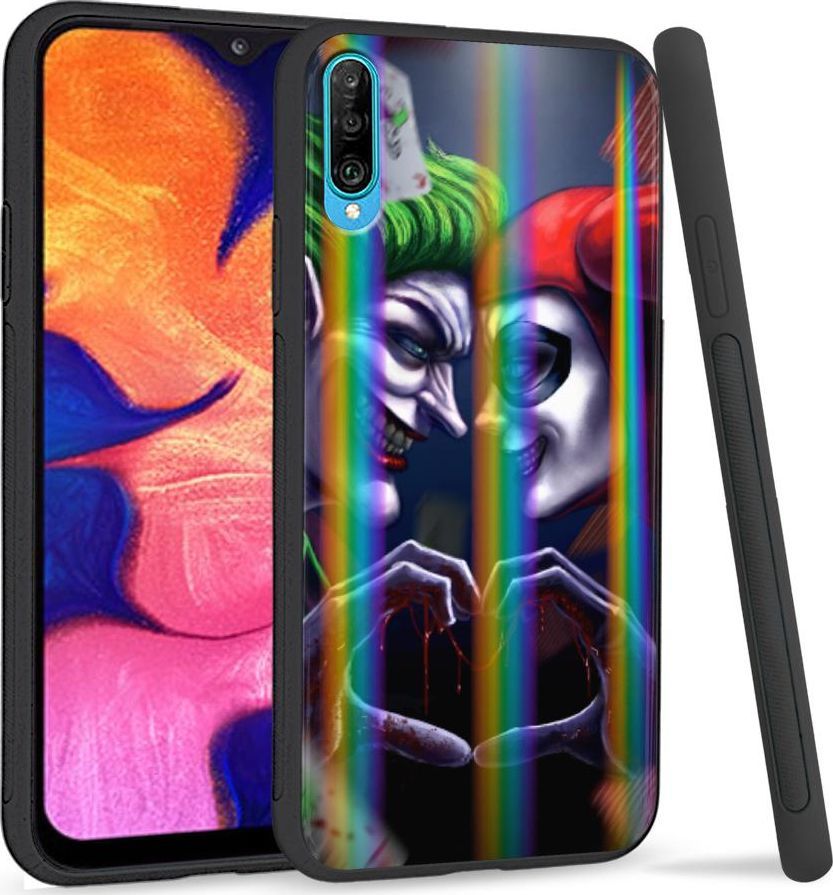 Mojworld Etui na telefon Samsung A50 Rainbow Joker 1
