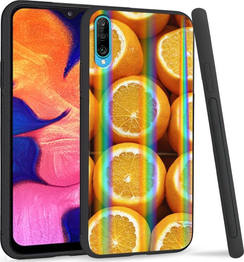 Mojworld Etui na telefon Samsung A50 Rainbow Citrus 1