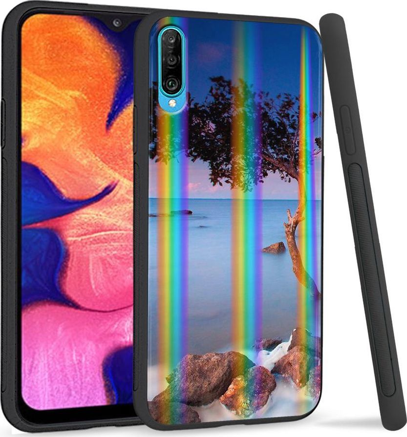 Mojworld Etui na telefon Samsung A50 Rainbow Tree 1
