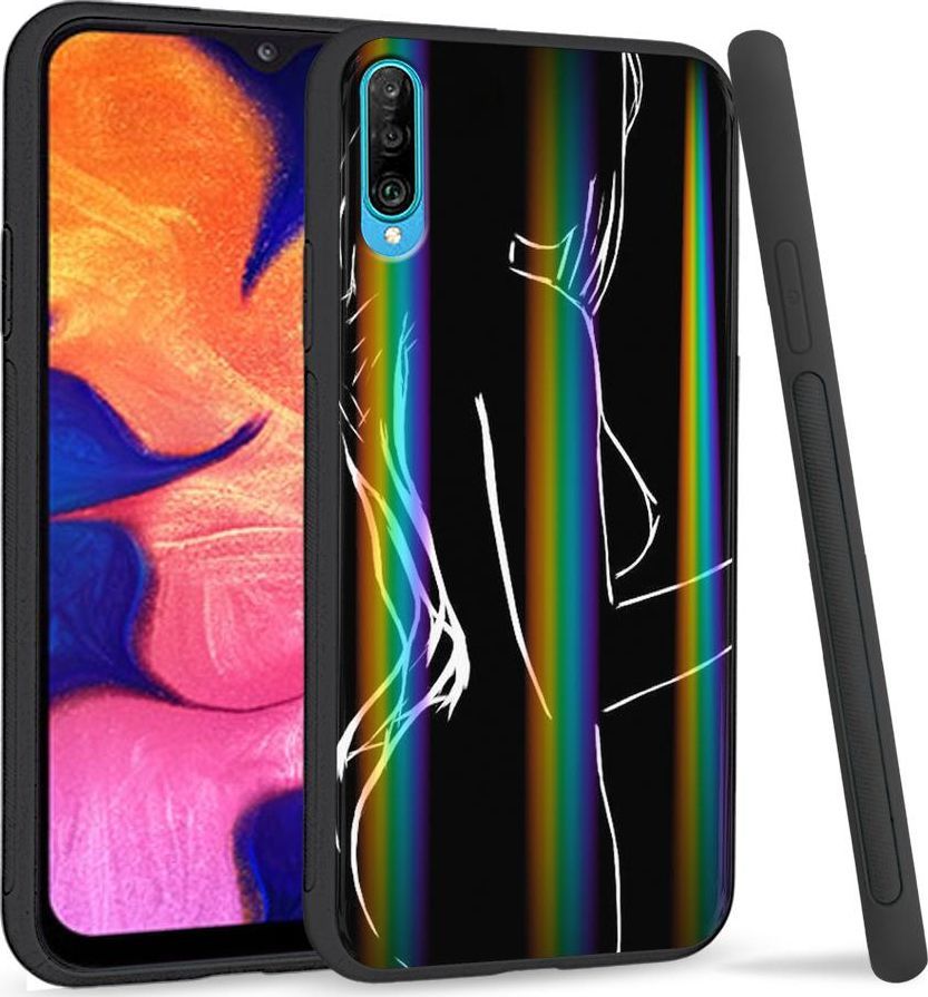 Mojworld Etui na telefon Samsung A50 Rainbow Ciało 1