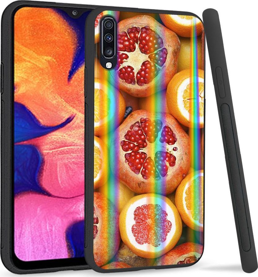 Mojworld Etui na telefon Samsung A70 Rainbow Case Fruits 1