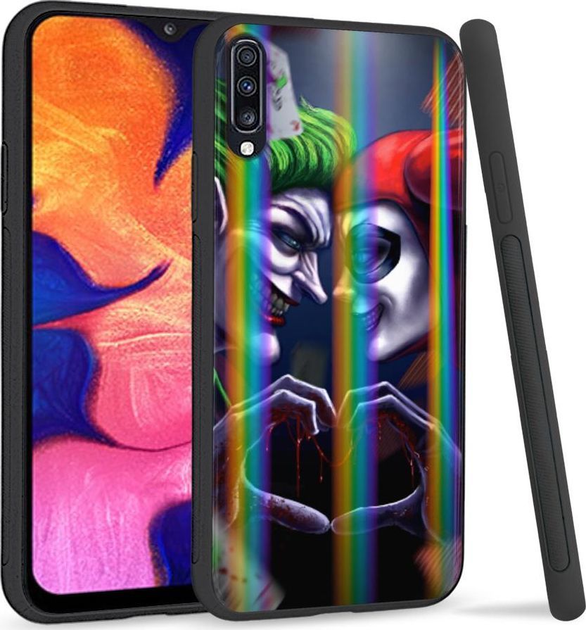 Mojworld Etui na telefon Samsung A70 Rainbow Case Joker 1