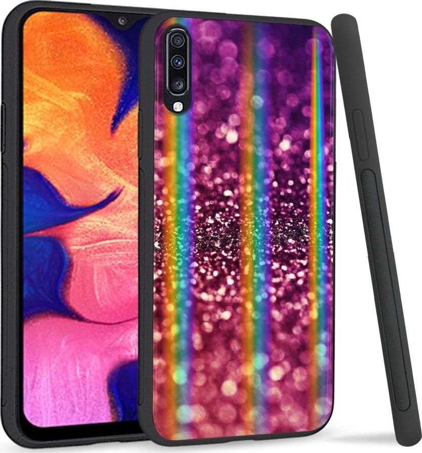 Mojworld Etui na telefon Samsung A70 Rainbow Case Brilliant 1