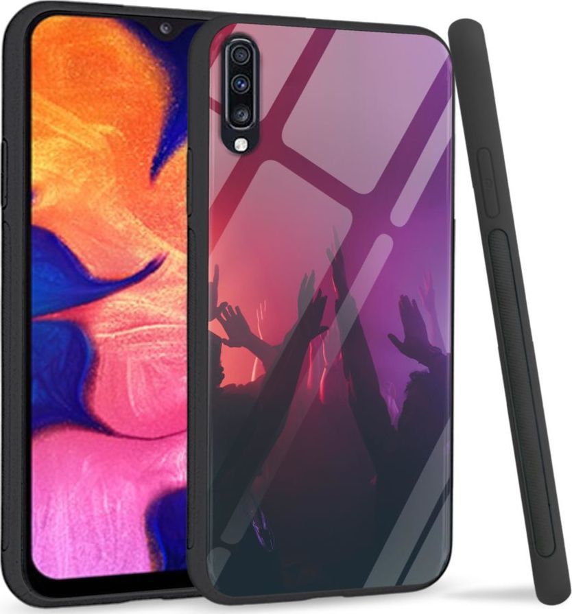 Super Fashion Premium Case Party Tonight to szklane etui na Samsung Galaxy A70 1