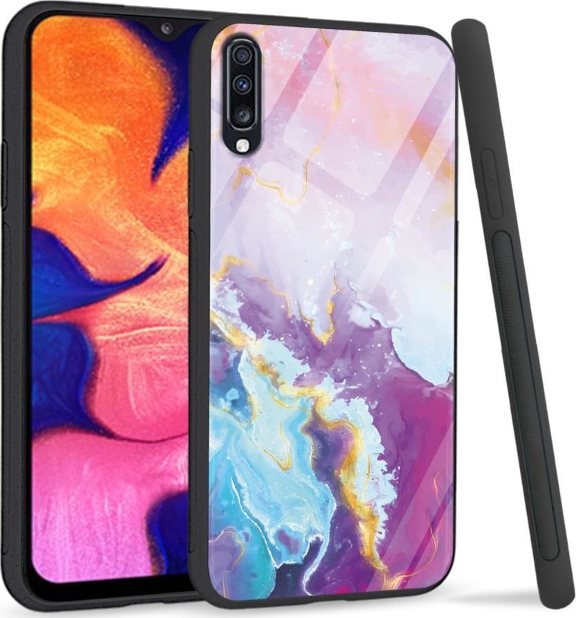 Super Fashion Premium Case Beautiful abstract to szklane etui na Samsung Galaxy A70 1