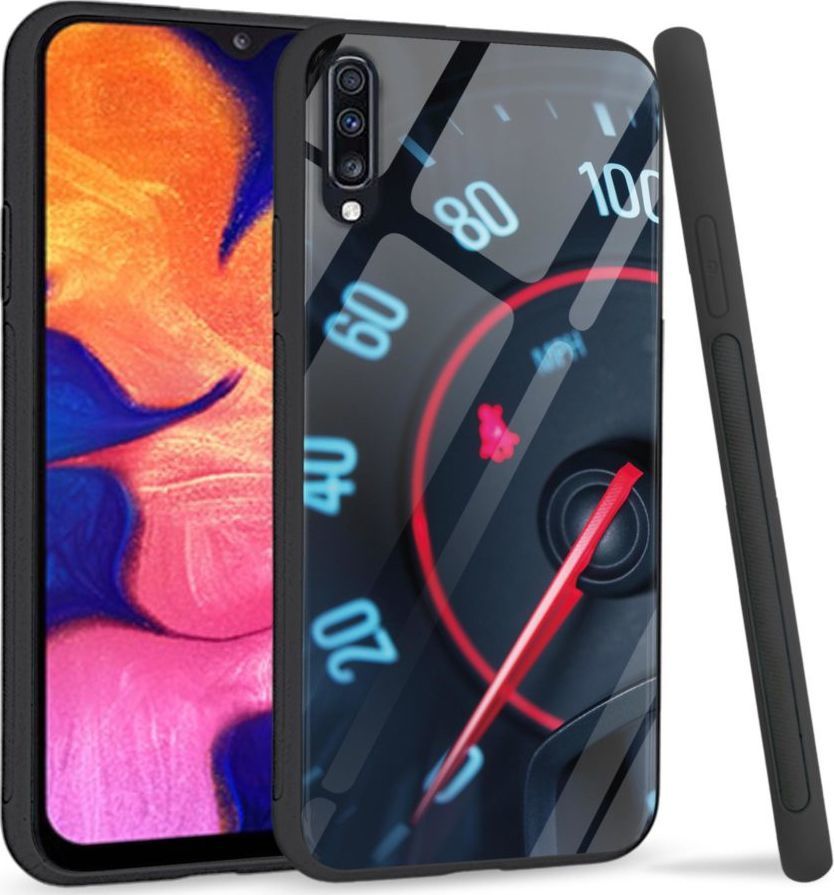Super Fashion Premium Case Need for speed to szklane etui na Samsung Galaxy A70 1