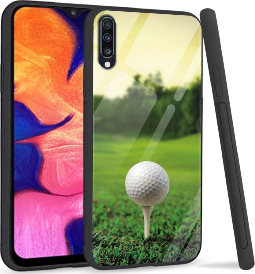 Super Fashion Premium Case Golf to szklane etui na Samsung Galaxy A70 1