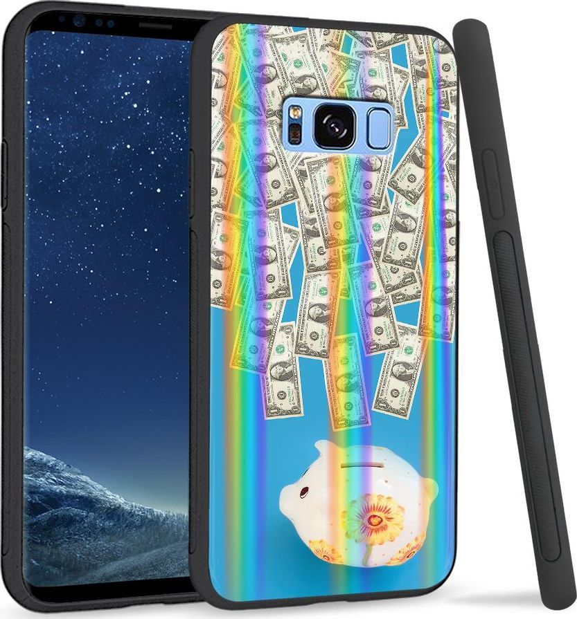 Super Fashion Etui na telefon Samsung S8 Rainbow Case Skarbona marzeń 1