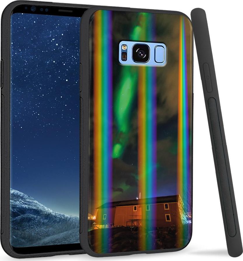 Super Fashion Etui na telefon Samsung S8 Rainbow Case Niebo 1