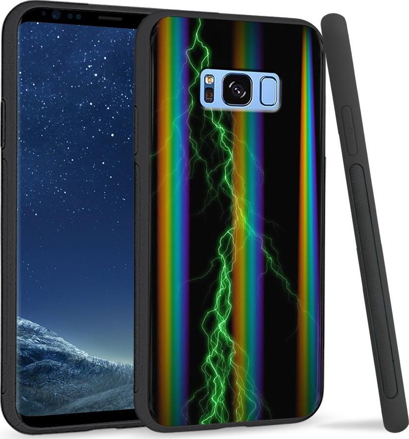 Super Fashion Etui na telefon Samsung S8 Rainbow Case Storm 1