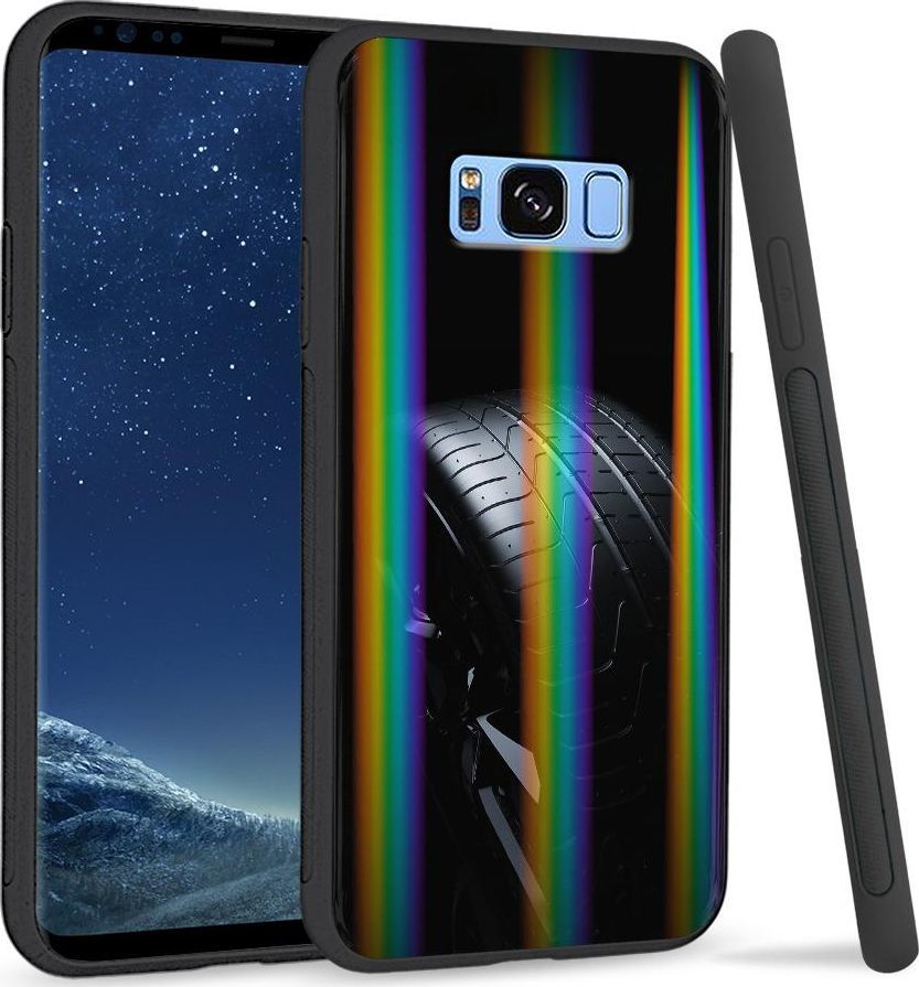 Super Fashion Etui na telefon Samsung S8 Rainbow Case Opona 1