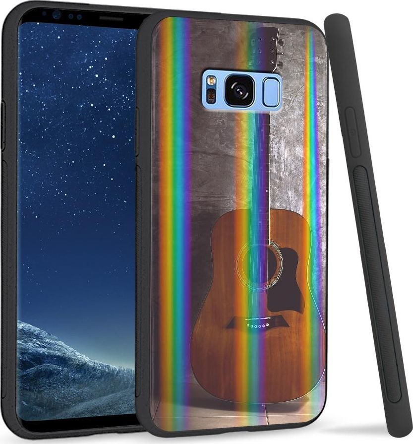 Super Fashion Etui na telefon Samsung S8 Rainbow Case Guitar 1