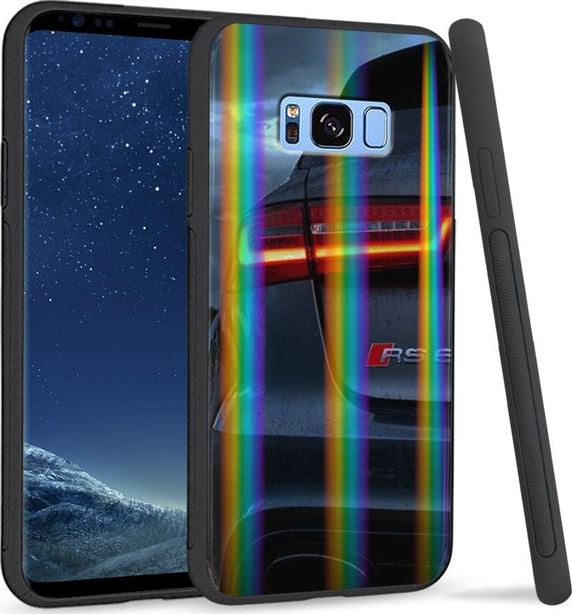 Super Fashion Etui na telefon Samsung S8 Rainbow Case Audi 1