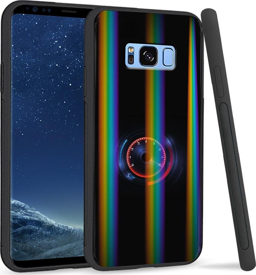 Super Fashion Etui na telefon Samsung S8 Rainbow Case Prędkość 1