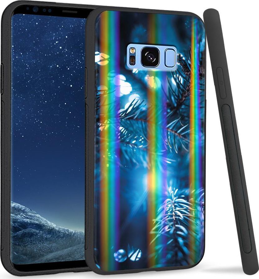 Super Fashion Etui na telefon Samsung S8 Rainbow Case Sosna 1