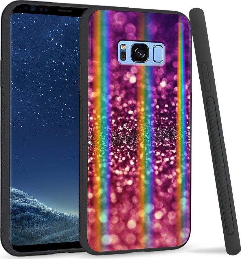 Super Fashion Etui na telefon Samsung S8 Rainbow Case Brilliant 1