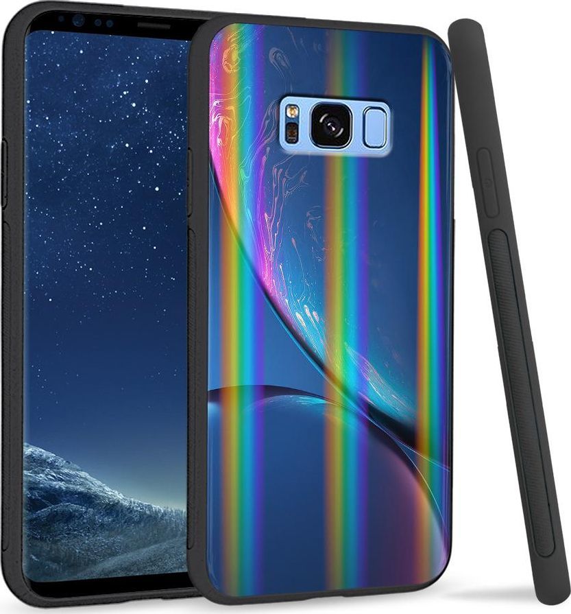 Super Fashion Etui na telefon Samsung S8 Rainbow Case Balls 1