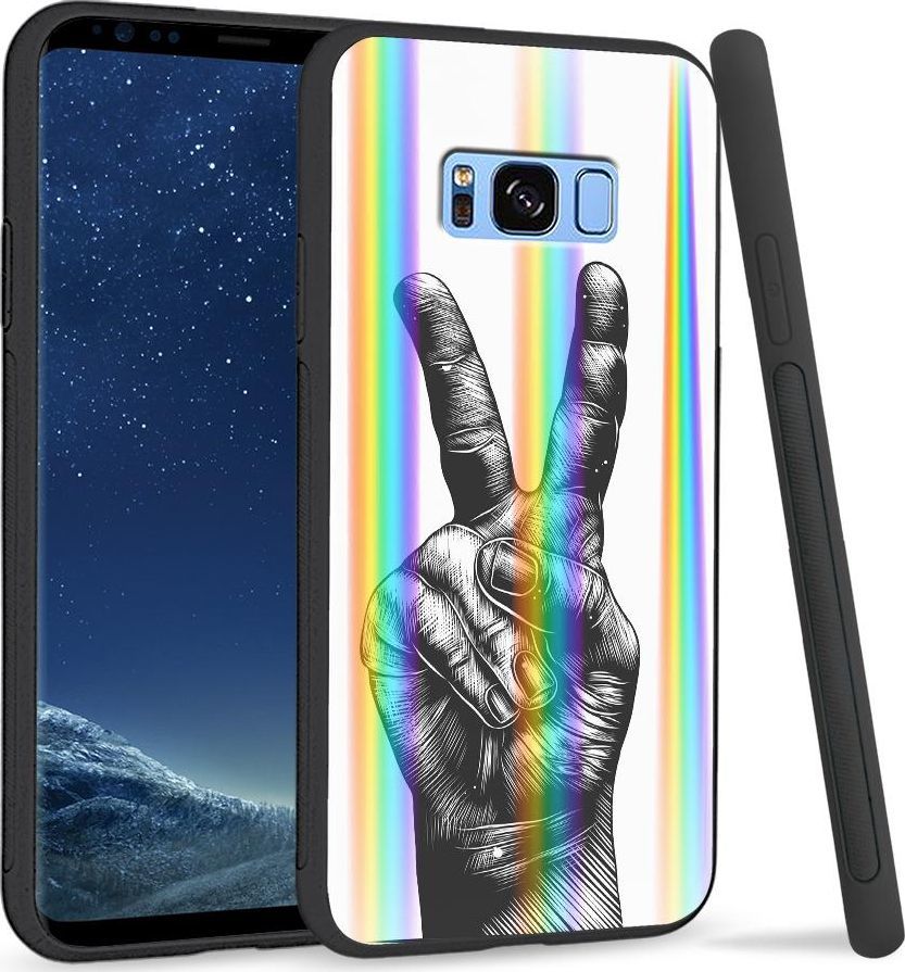 Super Fashion Etui na telefon Samsung S8 Rainbow Case Pokój 1