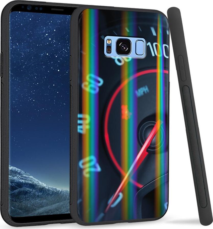 Super Fashion Etui na telefon Samsung S8 Rainbow Case Need for speed 1