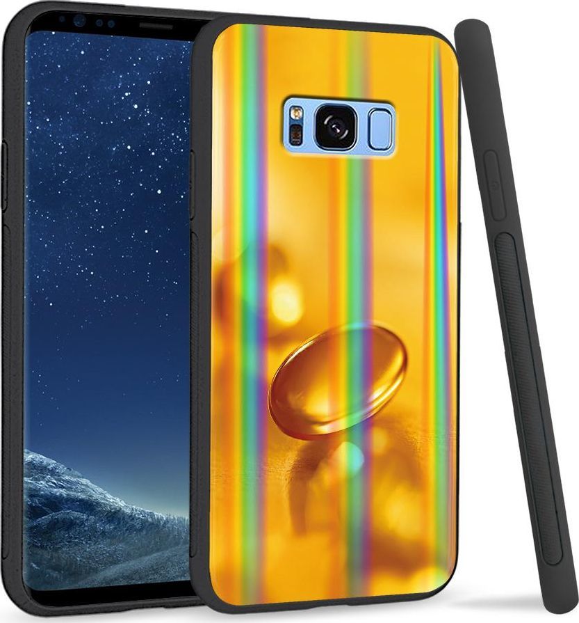 Super Fashion Etui na telefon Samsung S8 Rainbow Case Vitamina 1