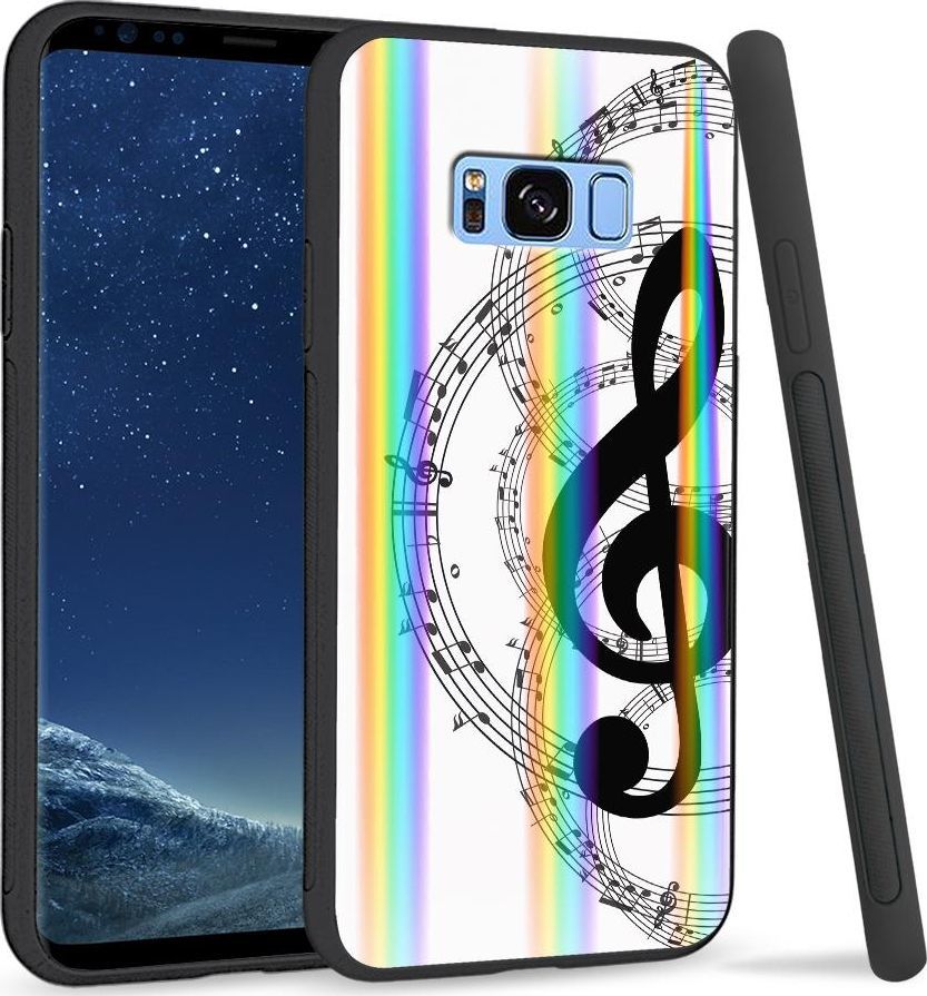 Super Fashion Etui na telefon Samsung S8 Rainbow Case Symphony 1