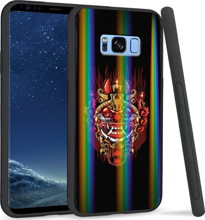 Super Fashion Etui na telefon Samsung S8 Rainbow Case Chińska maska 1