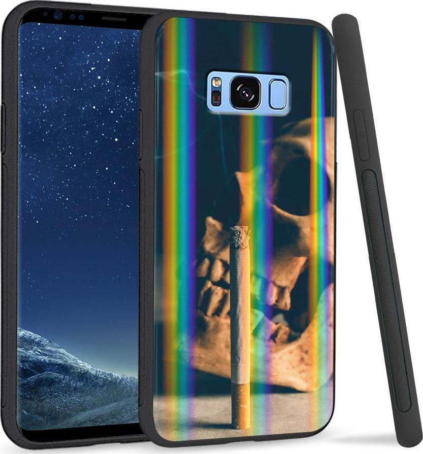 Super Fashion Etui na telefon Samsung S8 Rainbow Case Ostatni papieros 1