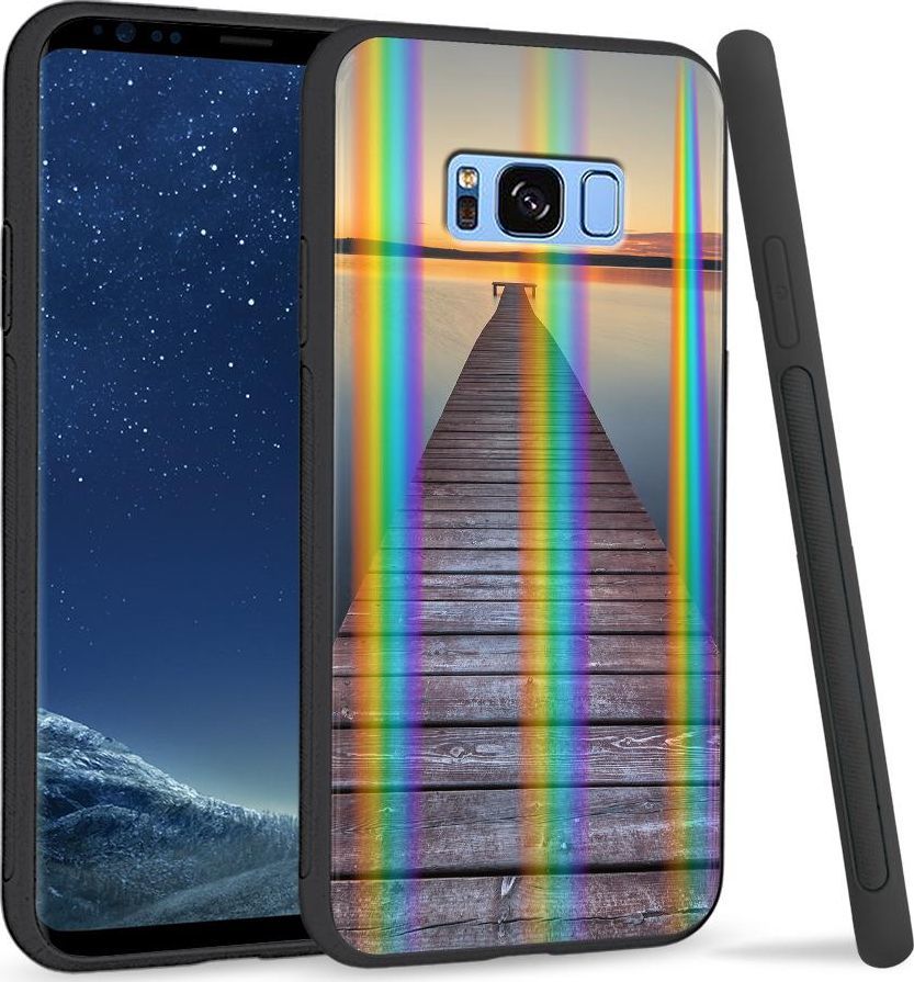 Super Fashion Etui na telefon Samsung S8 Rainbow Case Pier 1