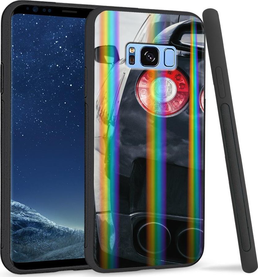 Super Fashion Etui na telefon Samsung S8 Rainbow Case Tailights 1