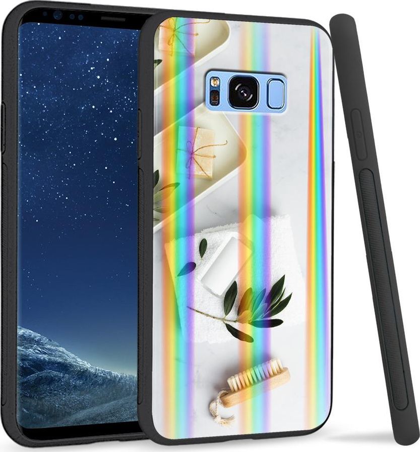 Super Fashion Etui na telefon Samsung S8 Rainbow Case Ulubiony zestaw 1